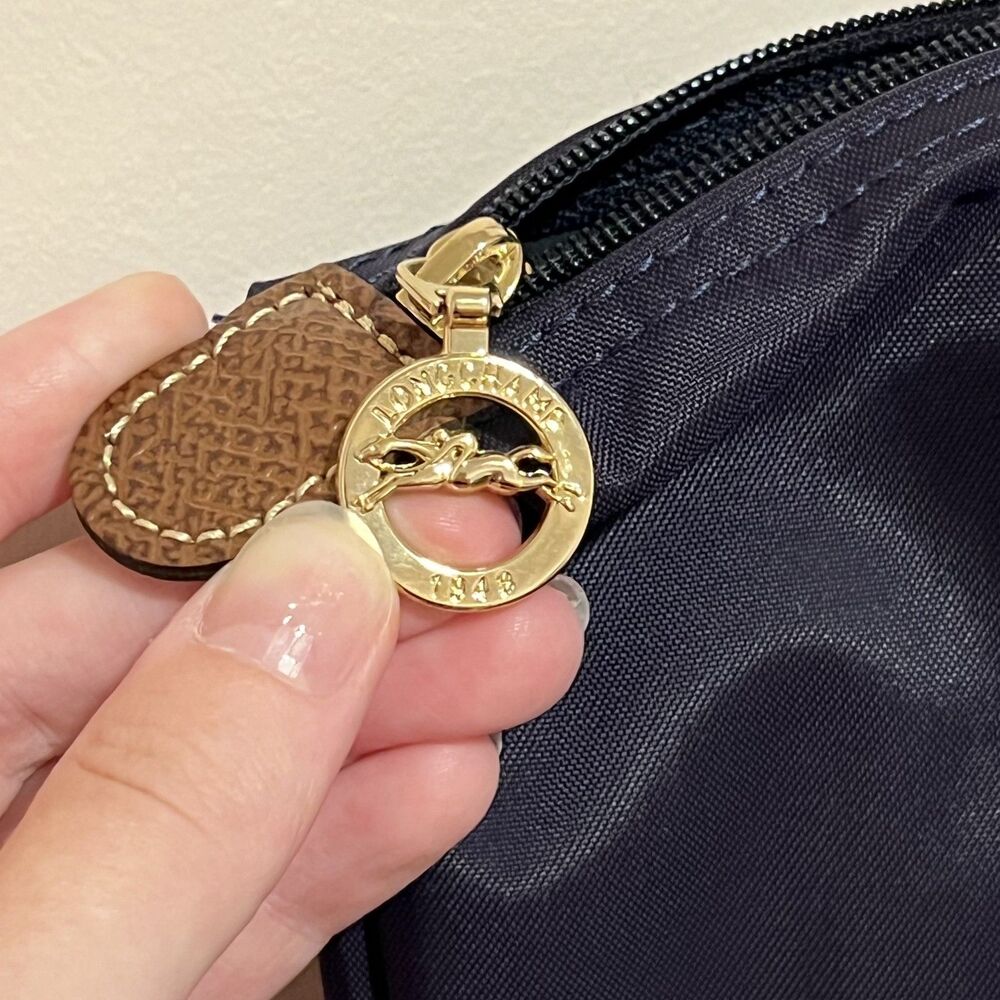 Longchamp Le Pliage Sac Shopping Small Shoulder Bag Purple - Picture 3 of 10